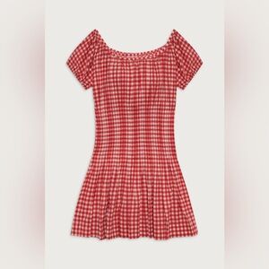 Frankies Bikinis Sadie Gingham Mini Dress